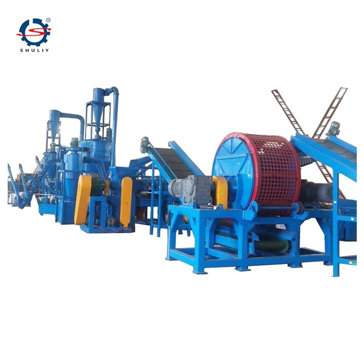 waste tire recycling line 1