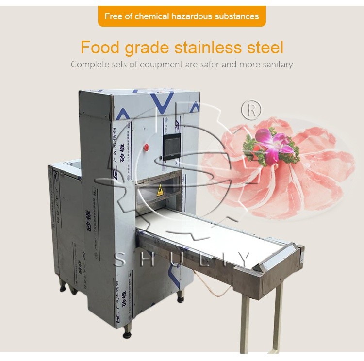 meat roll cutting machine meat roll cutting machine