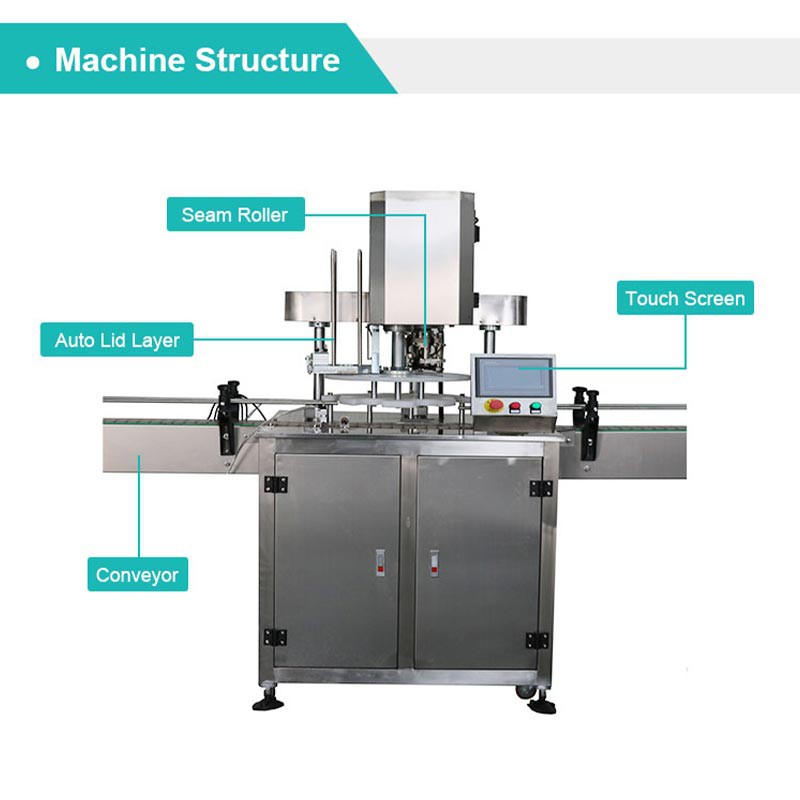automatic can sealer machine automatic can sealer machine